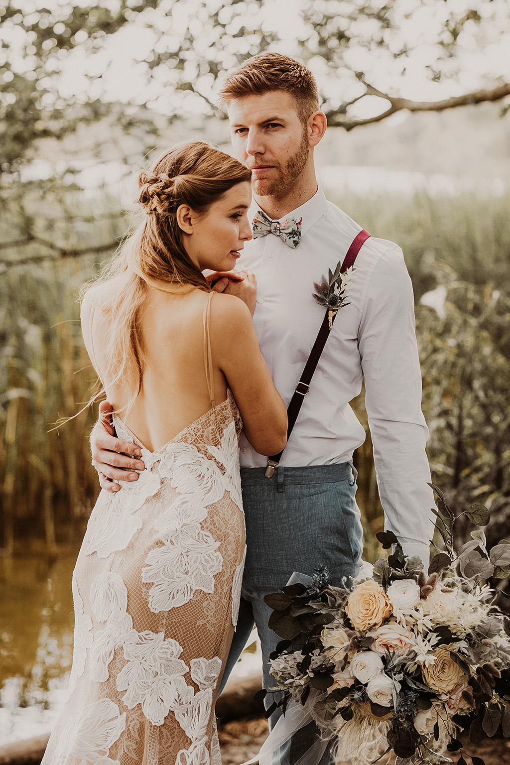 Beach boho Styled shoot captured by Sarah Hoyle Photography