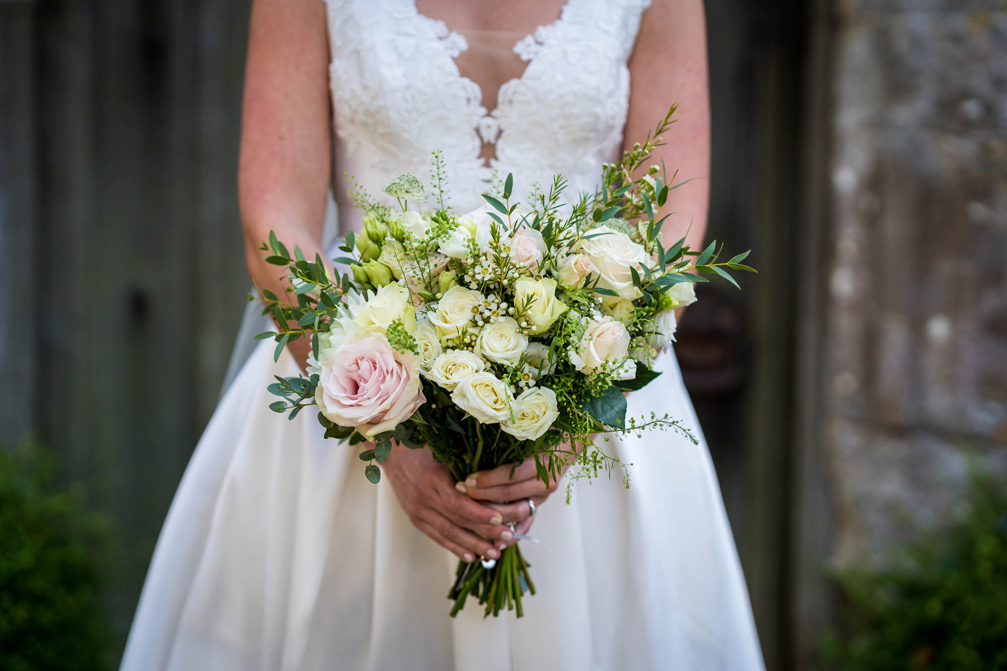 Lizzy and Rich getting married at Lympne Castle in Kent, captured by Benjamin Toms Photography