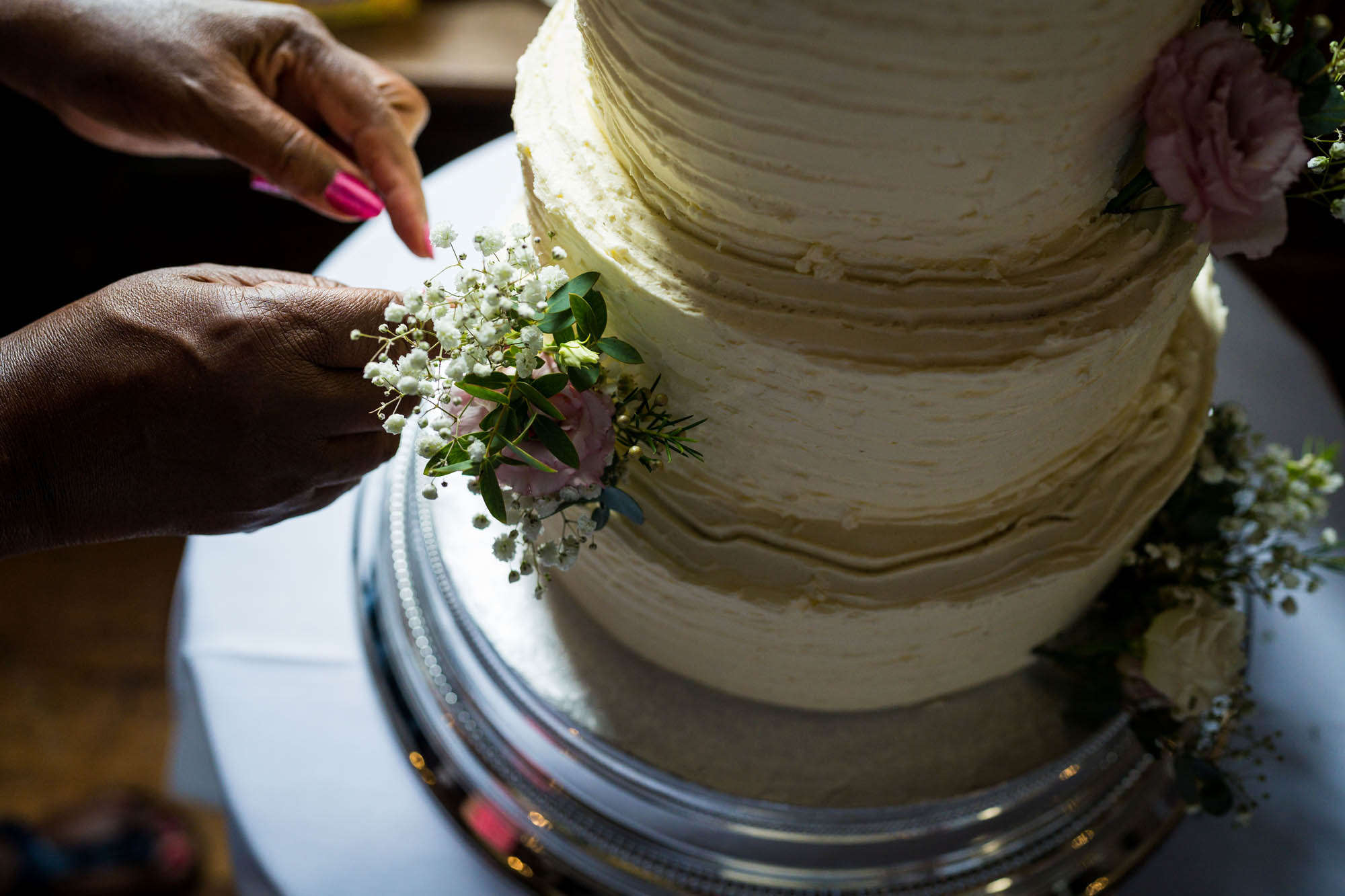 Lizzy and Rich getting married at Lympne Castle in Kent, captured by Benjamin Toms Photography