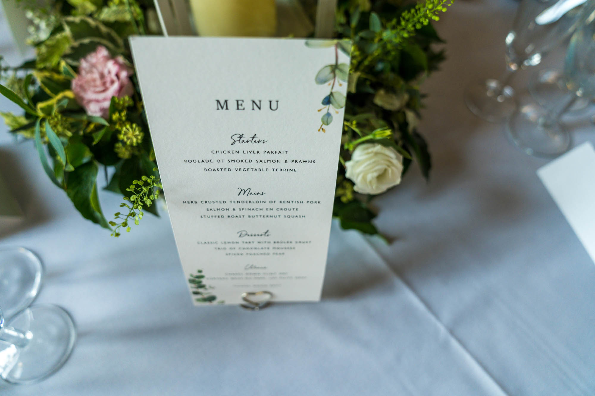 Lizzy and Rich getting married at Lympne Castle in Kent, captured by Benjamin Toms Photography