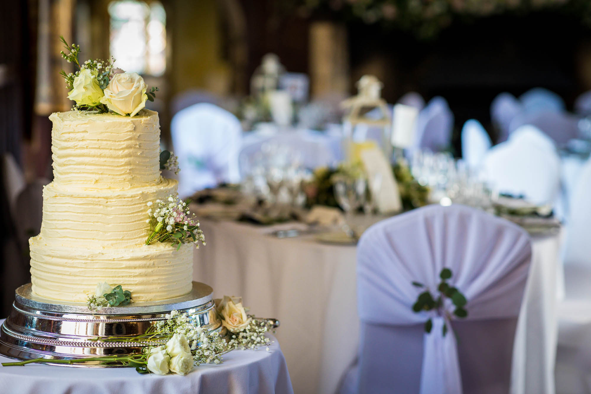 Lizzy and Rich getting married at Lympne Castle in Kent, captured by Benjamin Toms Photography