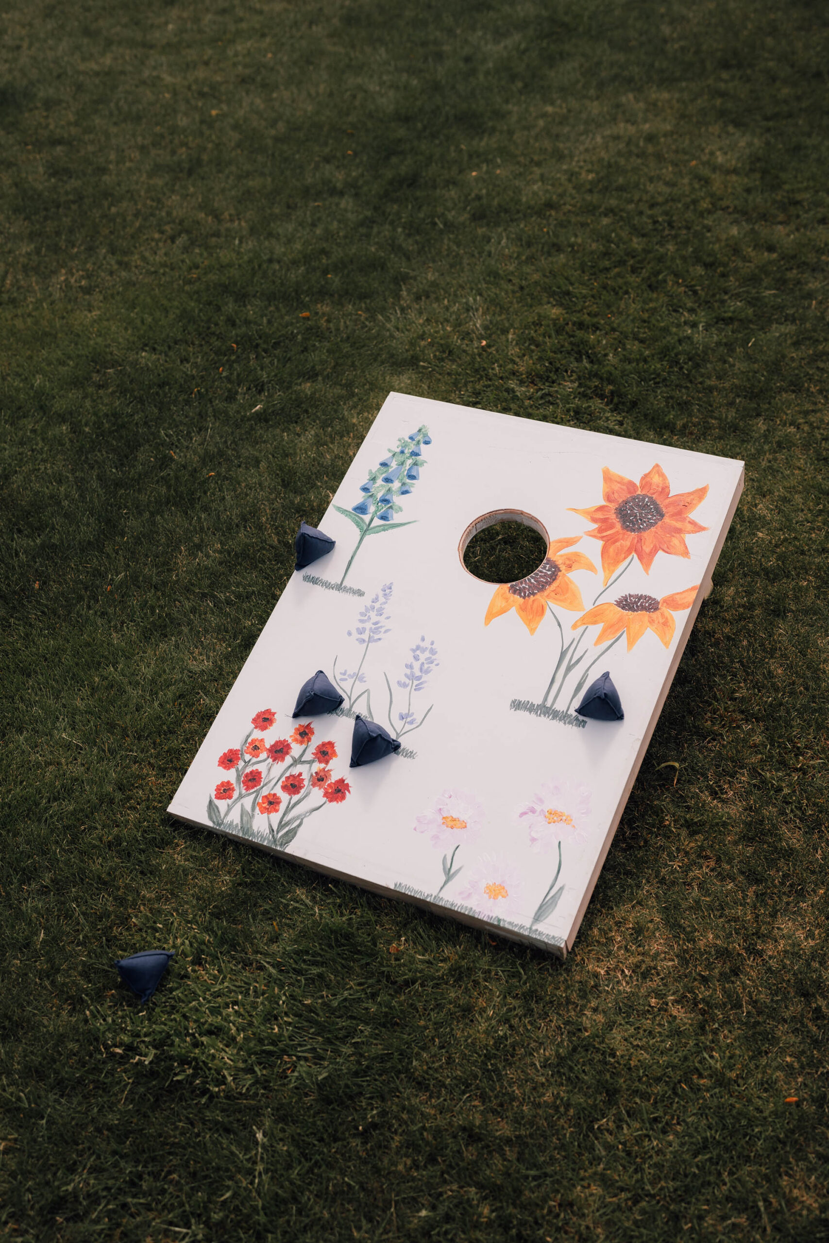 home made wedding garden games image credit Joss Denham