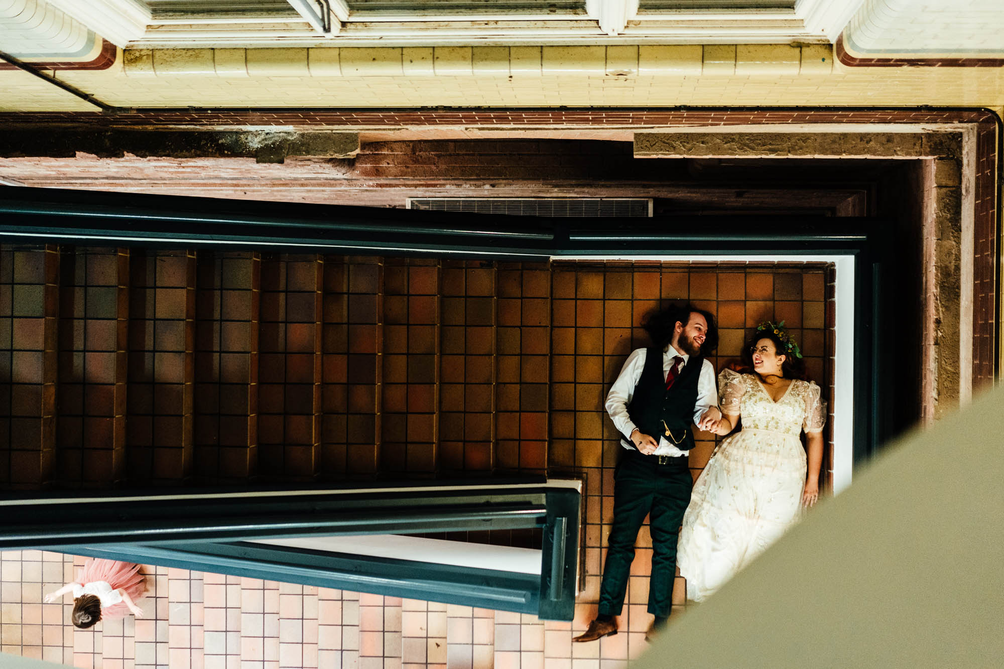 Naomi and Chris's alternative autumn wedding by Hannah Hall Photography