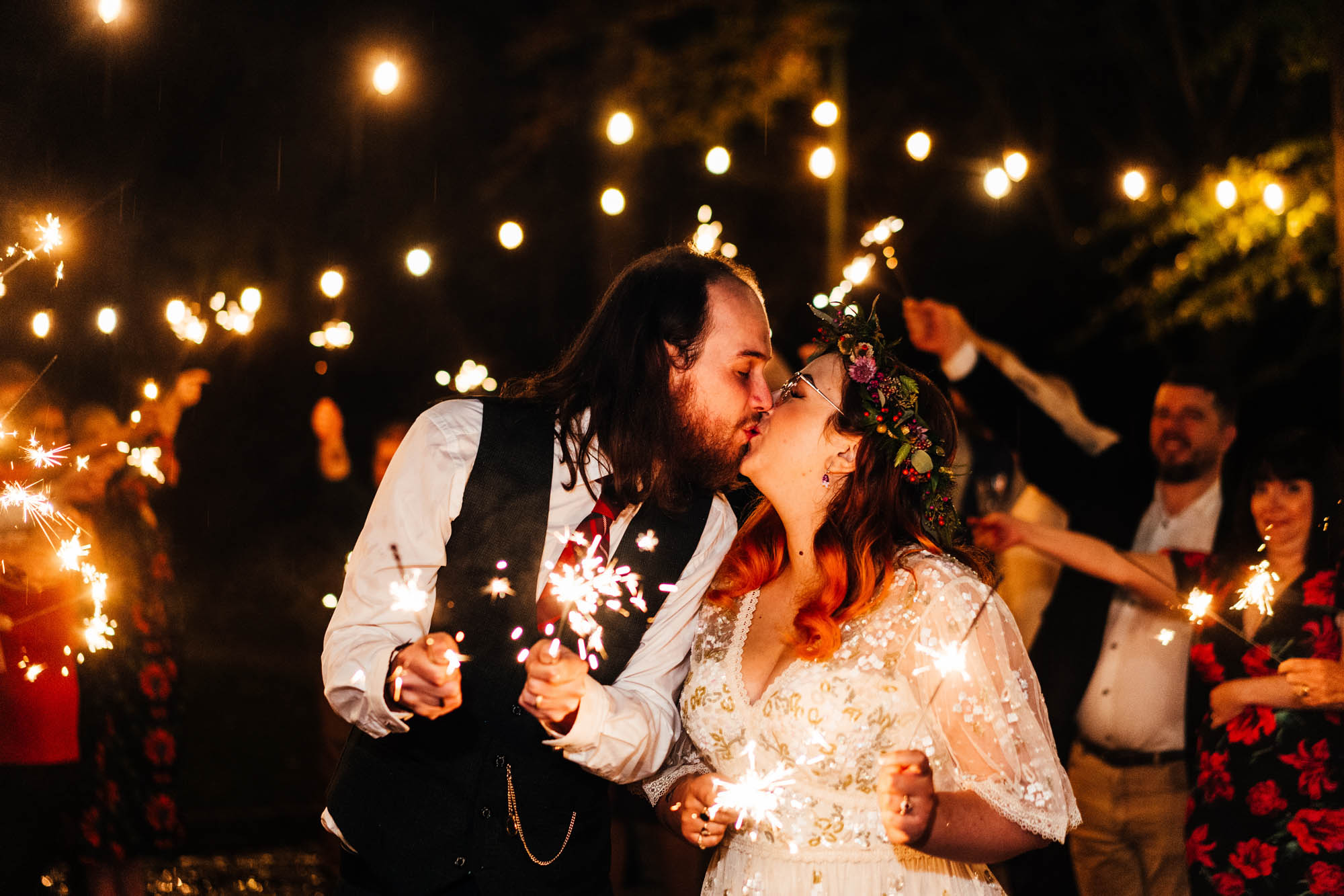 Naomi and Chris's alternative autumn wedding by Hannah Hall Photography