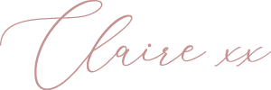 Claire's signature